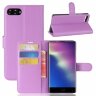Чехол с визитницей для Doogee Mix (фиолетовый)