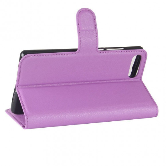 Чехол с визитницей для Doogee Mix (фиолетовый) Чехол с визитницей для Doogee Mix (фиолетовый)