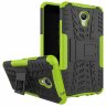 Чехол Hybrid Armor для Meizu M5 Note (черный + зеленый)