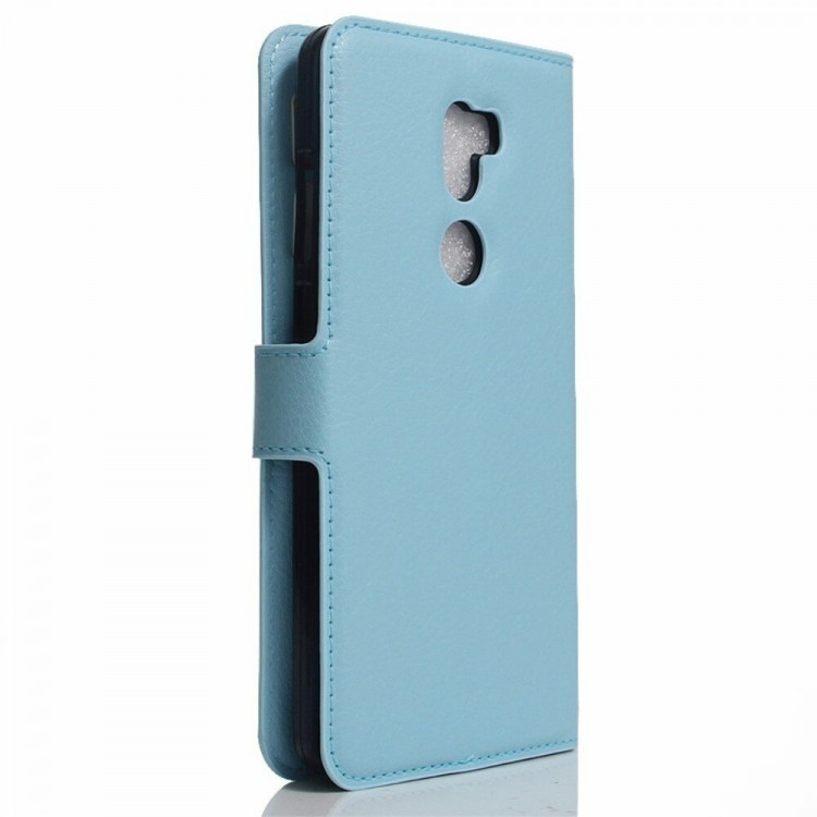 Чехол с визитницей для Xiaomi Mi5S Plus (голубой)
