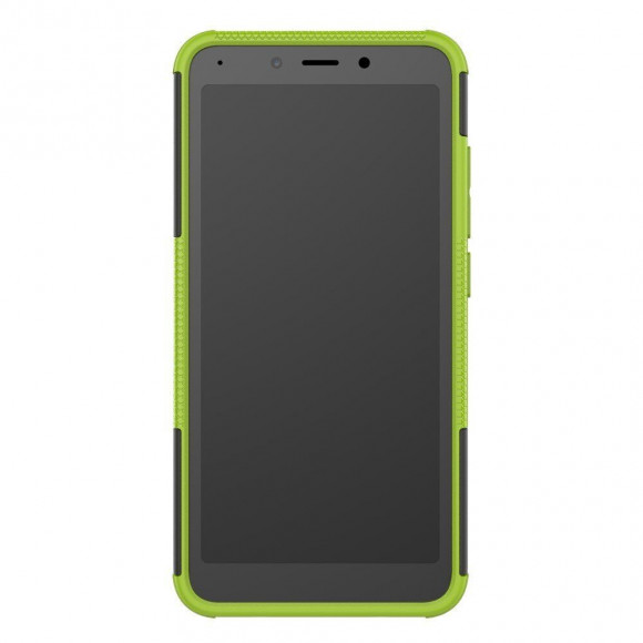 Чехол Hybrid Armor для Xiaomi Redmi 6 (черный + зеленый) Чехол Hybrid Armor для Xiaomi Redmi 6 (черный + зеленый)