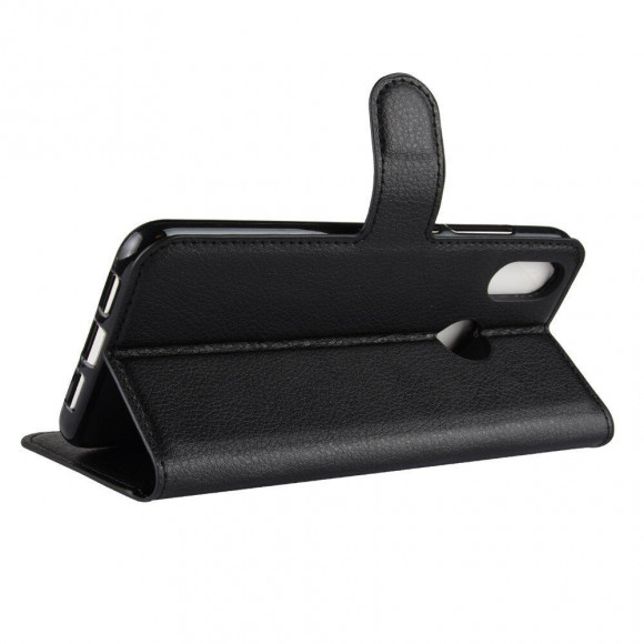 Чехол с визитницей для Xiaomi Mi 8 (черный) Чехол с визитницей для Xiaomi Mi 8 (черный)