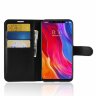 Чехол с визитницей для Xiaomi Mi 8 (черный)
