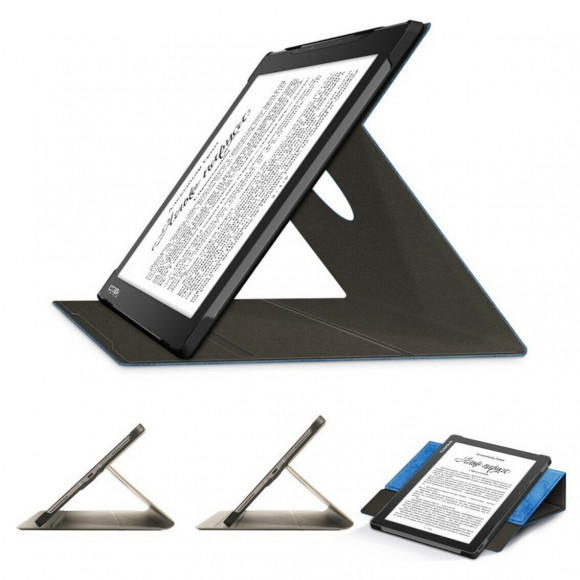 Поворотный чехол для PocketBook 970 (голубой) Поворотный чехол для PocketBook 970 (голубой)