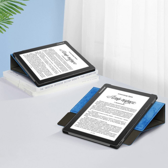 Поворотный чехол для PocketBook 970 (голубой) Поворотный чехол для PocketBook 970 (голубой)