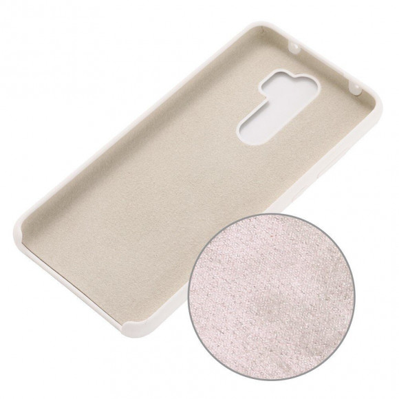 Силиконовый чехол Mobile Shell для Xiaomi Redmi Note 8 Pro (белый)