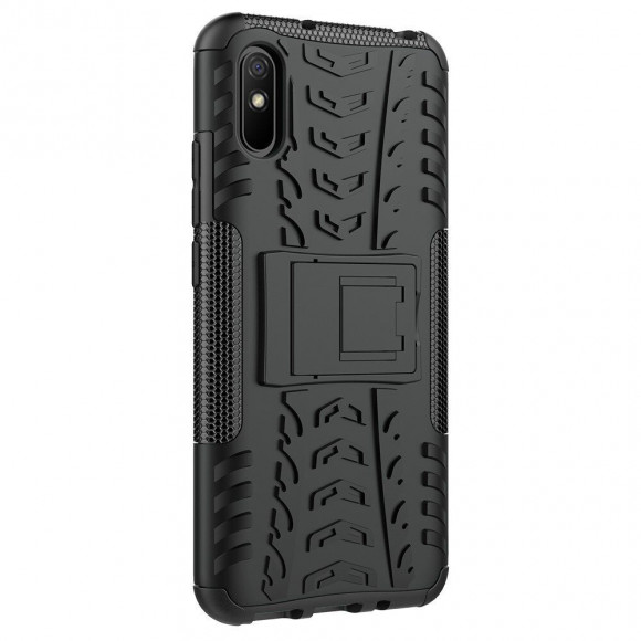 Чехол Hybrid Armor для Xiaomi Redmi 9A (черный) Чехол Hybrid Armor для Xiaomi Redmi 9A (черный)