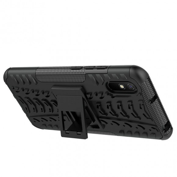 Чехол Hybrid Armor для Xiaomi Redmi 9A (черный) Чехол Hybrid Armor для Xiaomi Redmi 9A (черный)
