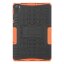 Чехол Hybrid Armor для Xiaomi Pad 5 / Pad 5 Pro (черный + оранжевый)