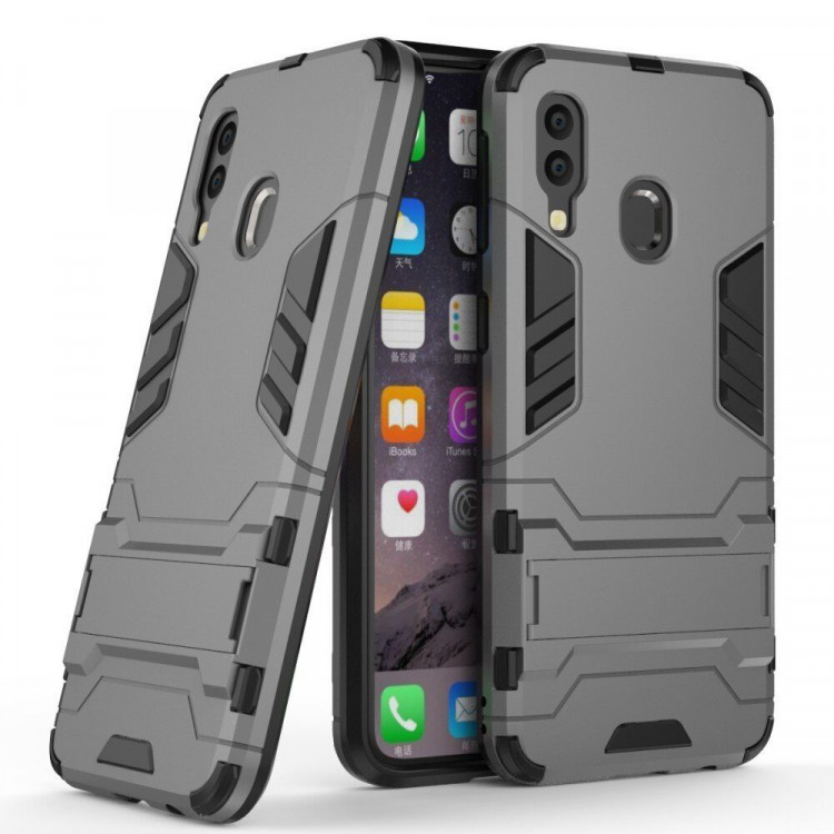 Чехол Duty Armor для Samsung Galaxy A40 (серый)