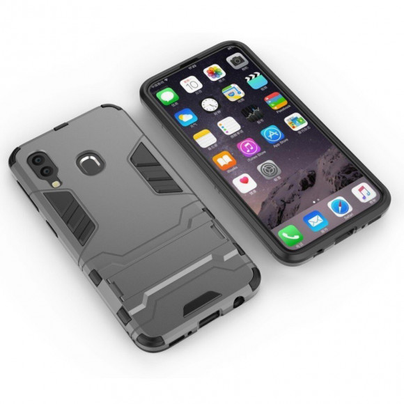 Чехол Duty Armor для Samsung Galaxy A40 (серый)