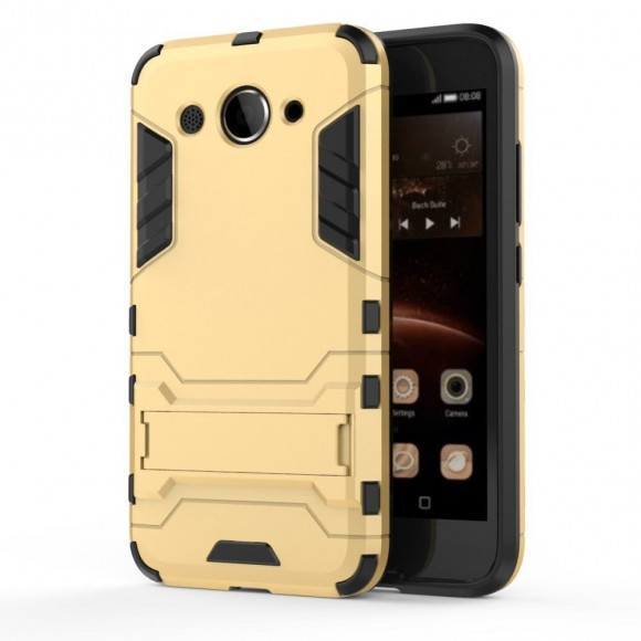 Чехол Duty Armor для Huawei Y3 (2017) (золотой) Чехол Duty Armor для Huawei Y3 (2017) (золотой)