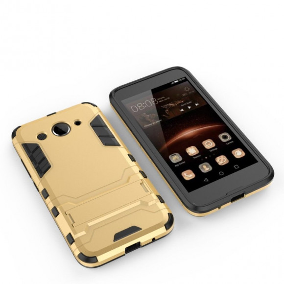 Чехол Duty Armor для Huawei Y3 (2017) (золотой) Чехол Duty Armor для Huawei Y3 (2017) (золотой)