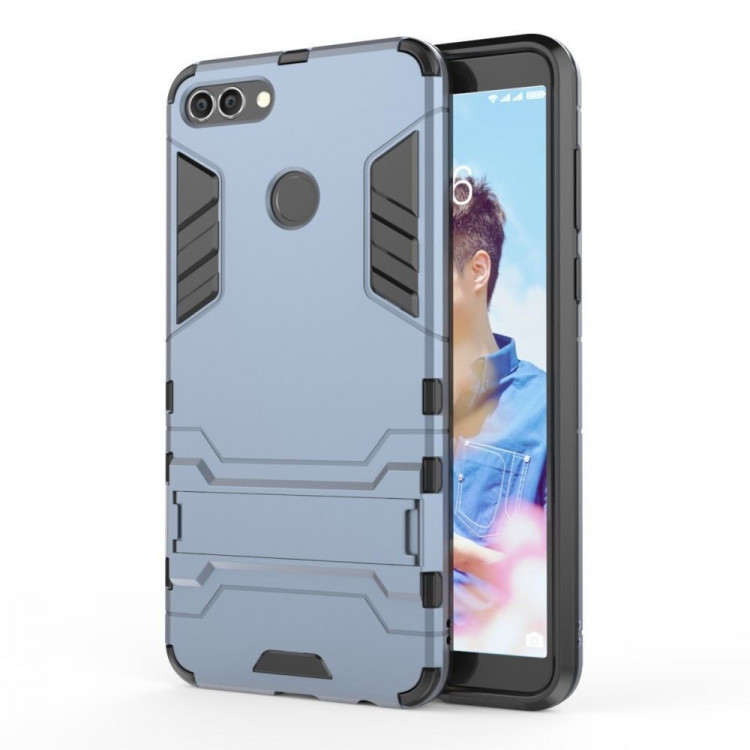 Чехол Duty Armor для Huawei Y9 (2018) / Enjoy 8 Plus  (темно-синий)