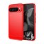Чехол-накладка Carbon Fibre для Google Pixel 9 Pro XL (красный)