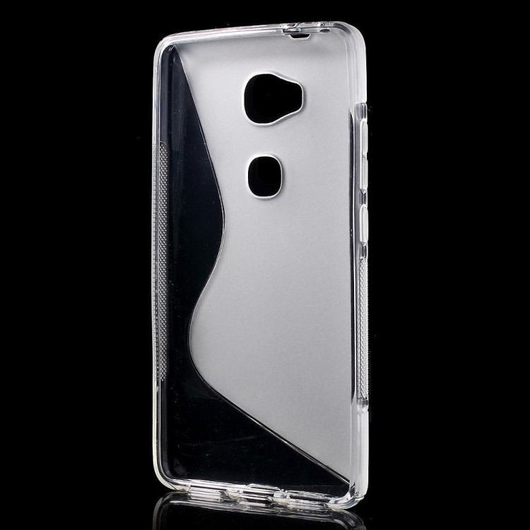 Нескользящий чехол для Huawei Honor 5X (прозрачный)