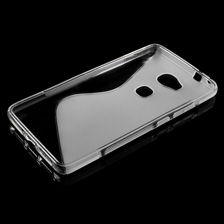 Нескользящий чехол для Huawei Honor 5X (прозрачный)