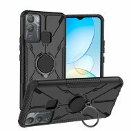 Чехол Armor Shockproof Ring Holder для Infinix Hot 12i (черный) Чехол Armor Shockproof Ring Holder для Infinix Hot 12i (черный)