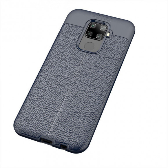Чехол-накладка Litchi Grain для Huawei Nova 5i Pro / Mate 30 Lite (темно-синий) Чехол-накладка Litchi Grain для Huawei Nova 5i Pro / Mate 30 Lite (темно-синий)