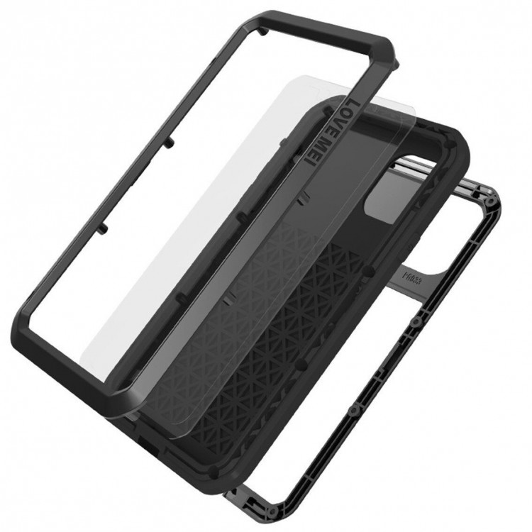 Гибридный чехол LOVE MEI для iPhone 11 (желтый)