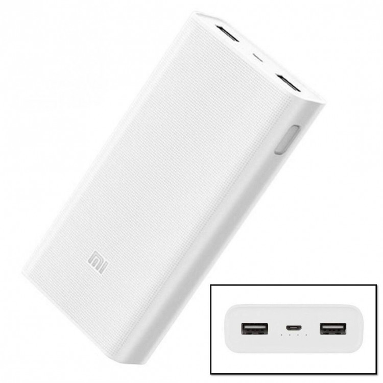Внешний аккумулятор Xiaomi Mi Power Bank 2C 20000 mAh