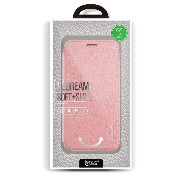 Чехол LENUO для LG G5 / LG G5 se (розовый) Чехол LENUO для LG G5 / LG G5 se (розовый)