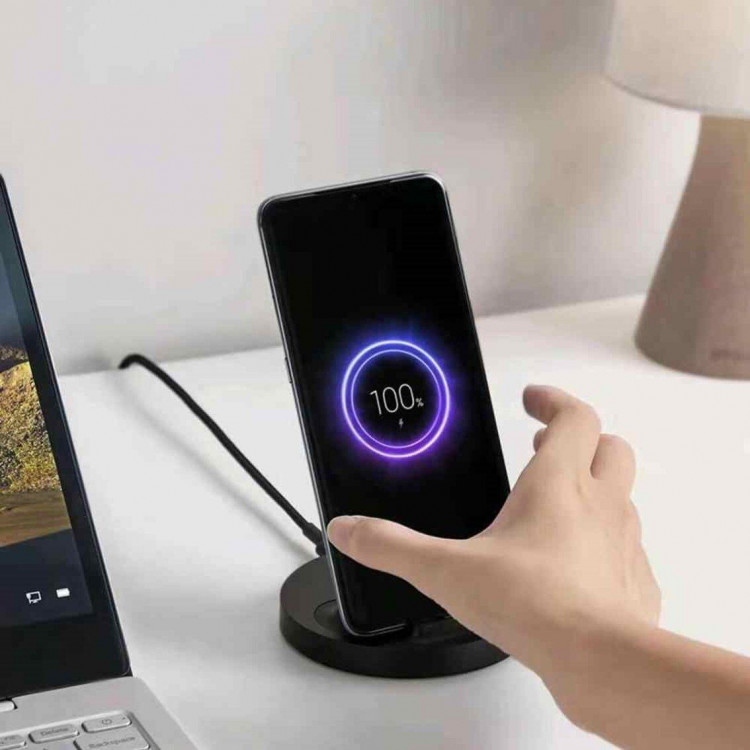 Беспроводное зарядное устройство Xiaomi Vertical Wireless Charger 20W