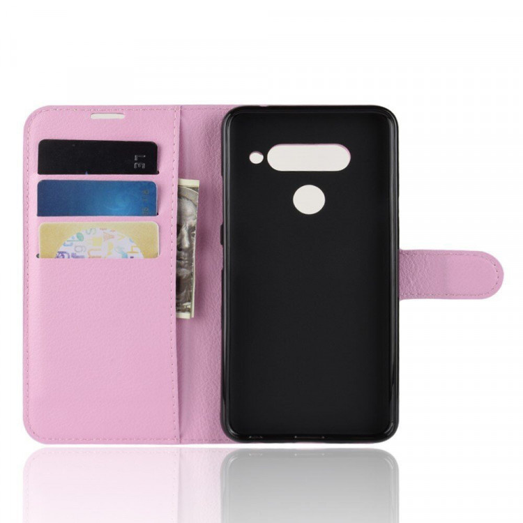 Чехол для LG V40 ThinQ (розовый)