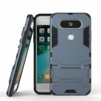 Чехол Duty Armor для LG Q8 (темно-синий)