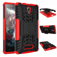 Чехол Hybrid Armor для Lenovo A2010 (черный + красный)