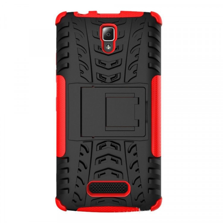 Чехол Hybrid Armor для Lenovo A2010 (черный + красный)