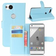 Чехол с визитницей для Google Pixel 2 (голубой)