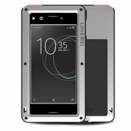 Гибридный чехол LOVE MEI для Sony Xperia XZ Premium (серебряный) Гибридный чехол LOVE MEI для Sony Xperia XZ Premium (серебряный)