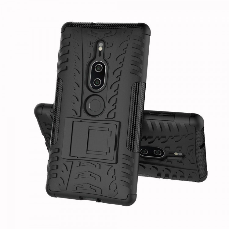 Чехол Hybrid Armor для Sony Xperia XZ2 Premium (черный)