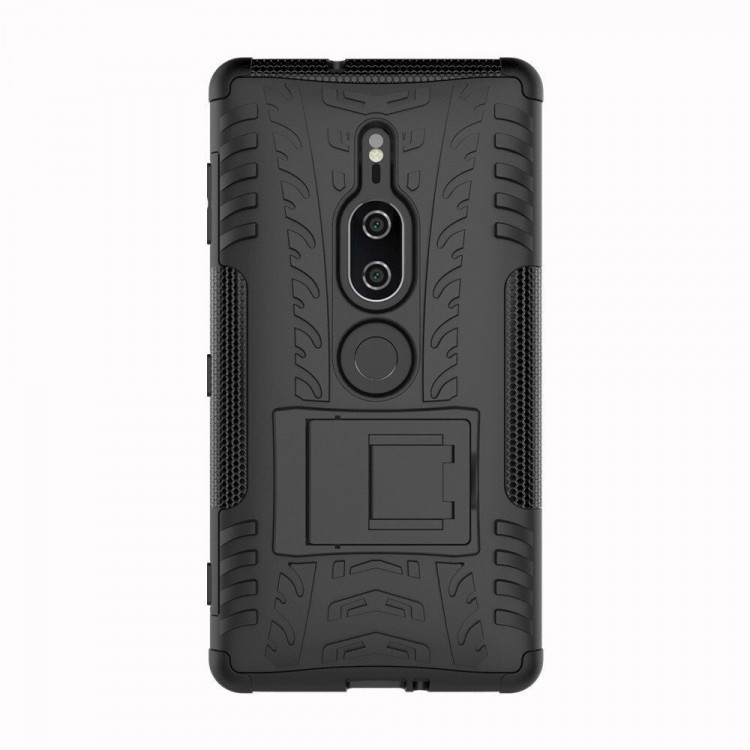 Чехол Hybrid Armor для Sony Xperia XZ2 Premium (черный)