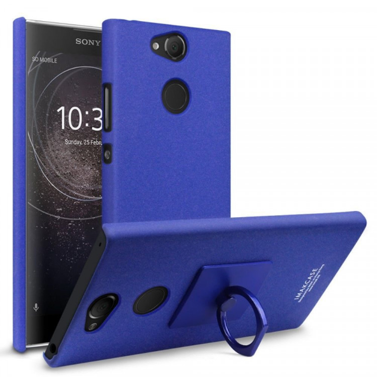 Чехол iMak Finger для Sony Xperia XA2 (голубой)