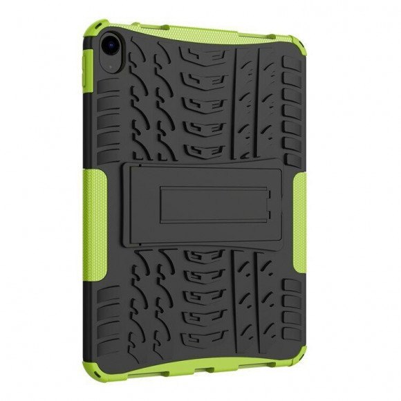 Чехол Hybrid Armor для iPad 10 2022 - 10,9 дюйма (черный + зеленый) Чехол Hybrid Armor для iPad 10 2022 - 10,9 дюйма (черный + зеленый)