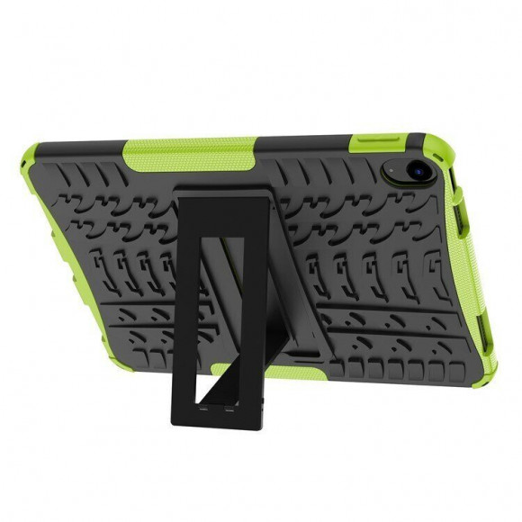 Чехол Hybrid Armor для iPad 10 2022 - 10,9 дюйма (черный + зеленый) Чехол Hybrid Armor для iPad 10 2022 - 10,9 дюйма (черный + зеленый)