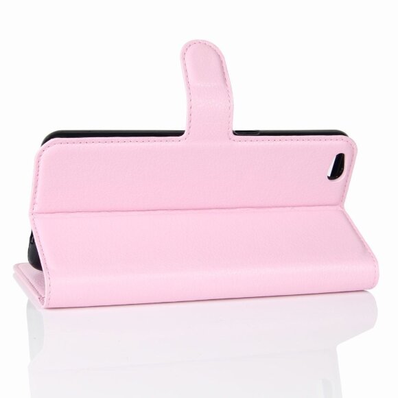 Чехол с визитницей для ZTE Nubia N2 (розовый)