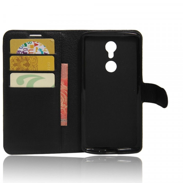 Чехол с визитницей для ZTE Axon 7 mini (черный)