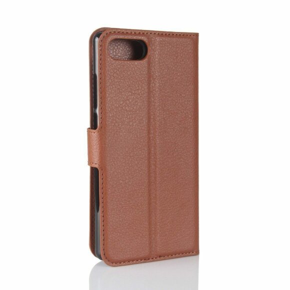 Чехол с визитницей для Doogee Mix (коричневый) Чехол с визитницей для Doogee Mix (коричневый)