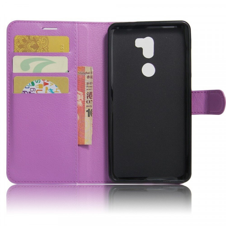 Чехол с визитницей для Xiaomi Mi5S Plus (фиолетовый)