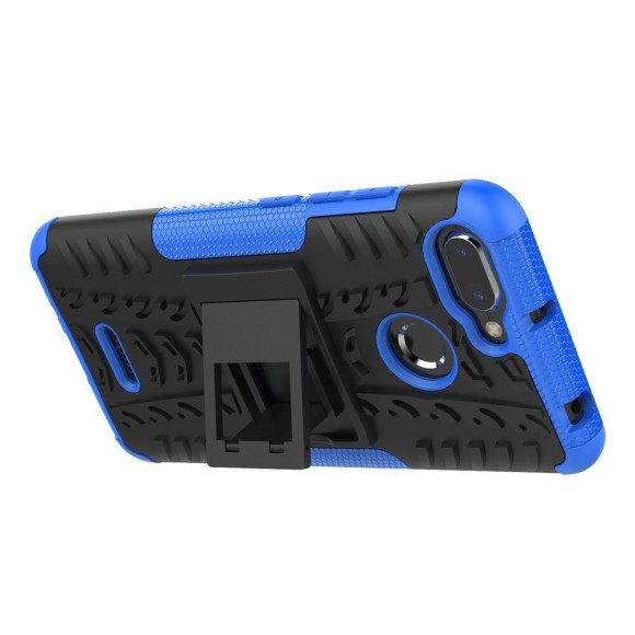 Чехол Hybrid Armor для Xiaomi Redmi 6 (черный + голубой) Чехол Hybrid Armor для Xiaomi Redmi 6 (черный + голубой)