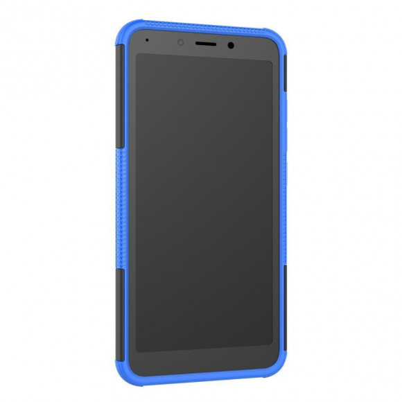 Чехол Hybrid Armor для Xiaomi Redmi 6 (черный + голубой) Чехол Hybrid Armor для Xiaomi Redmi 6 (черный + голубой)
