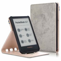 Чехол для PocketBook 616 / 627 / 632 / 632 Plus / 606 / 628 / 633 / Touch Lux / Basic Lux (серый)