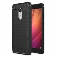 Чехол-накладка Carbon Fibre для Xiaomi Redmi Note 4 / 4X (черный)