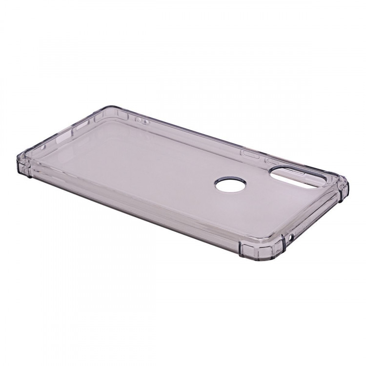 Силиконовый чехол с усиленными бортиками для Xiaomi Mi Mix 2s (черный)