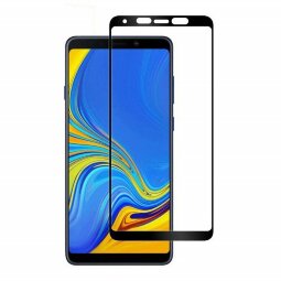 Защитное стекло 3D для Samsung Galaxy A9 (2018) (черный)