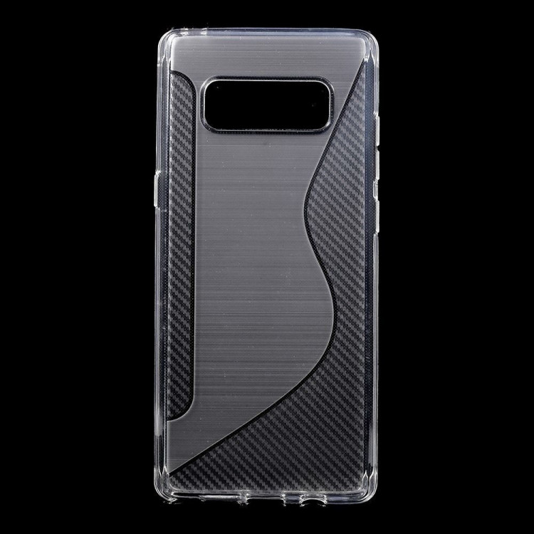 Нескользящий чехол для Samsung Galaxy Note 8 (прозрачный)