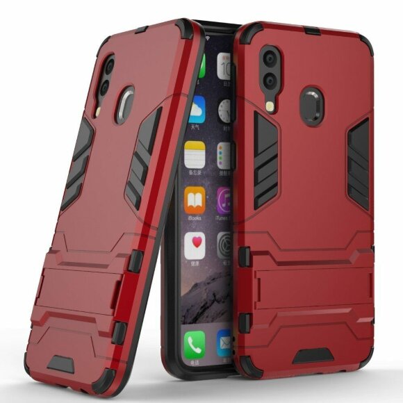 Чехол Duty Armor для Samsung Galaxy A40 (красный)